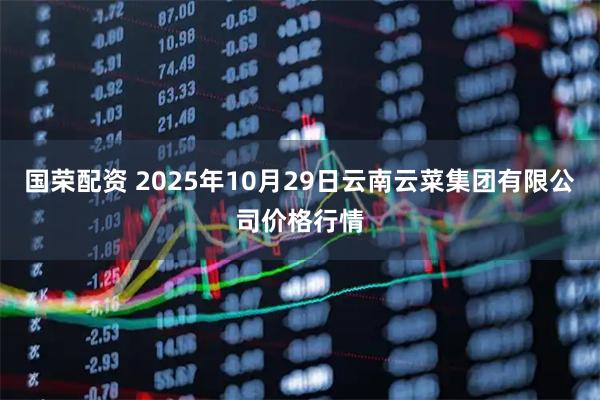 国荣配资 2025年10月29日云南云菜集团有限公司价格行情
